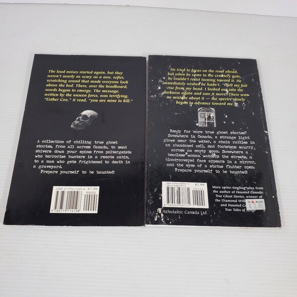 Haunted Canada & Haunted Canada 3 Pat Hancock Scholastic True Ghost Story Books - Picture 2 of 15